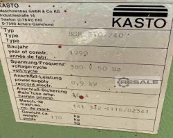 Maschine: KASTO BSMC 330/240 Bügelsägen