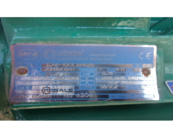 Maschine: ELSTO F603 UH60 P112 Getriebe motor 3kw 27rpm Elsto