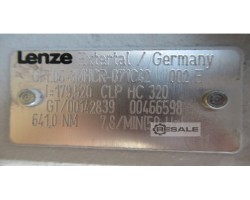Maschine: LENZE MDEMA1M071-42 Getriebe motor 8 rpm 0,55kw lenze