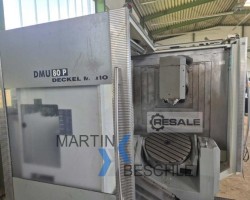 Maschine: DECKEL MAHO DMU 80 P hi-dyn CNC Universalfräsmaschinen