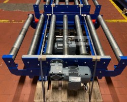 Maschine: OVERBECK  Palettenhubtisch, Palettenumsetzer Rollenbahn