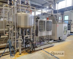 Maschine: KHS / KRONES Hotfill Glass Bottling Line Flaschenabfüllanlagen