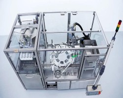 Maschine: ZELLWAG Z-110 Flüssigkeitsfüllung + Schließen