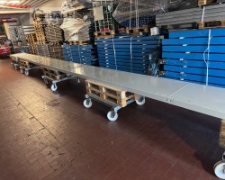 Maschine: AMI FöRDERTECHNIK 9,77 m Gurtbandförderer mit Antrieb