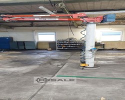 Maschine: ZASCHE KSL – L – 60 -3.6 – 2.5 Pneumatischer Handlingskran + Knickgelenkausleger