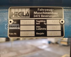 Maschine: HEGLA N/A Glastransportwagen mit Feststellbremse