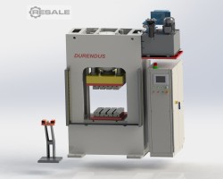 Maschine: DURENDUS 280 t Servo-Doppelständer-Heizpresse