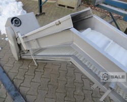 Maschine: SPREMATEC  L-Förderband / Transportband / Steigeband