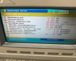 Maschine: POLAR 92 ED Papierschneidemaschinen