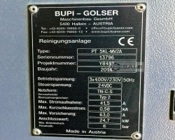 Maschine: BUPI-GOLSER Powertec PT-5KL-MV2A BuPi Cleaner PT 5KL-MV2A Reinigung / Entfettung