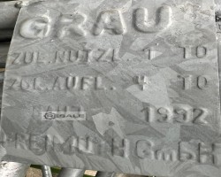 Maschine: REIMUTH Grau Stapelgestelle für Industriepaletten, verzinkt,