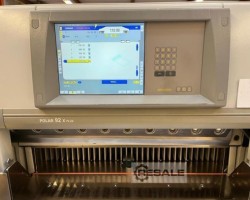 Maschine: POLAR 92 X Plus PV Papierschneidemaschinen