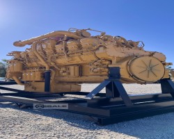 Maschine: CATERPILLAR 3516E Dieselmotoren