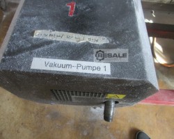 Maschine: NEJA  VAKUUMPUMPE