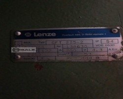 Maschine: LENZE GFT 225-2 Gleichstrommotor