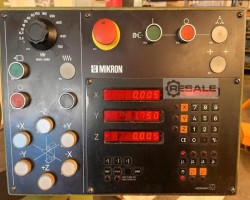 Maschine: MIKRON WF-2SA Universalfräsmaschinen