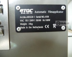 Maschine: TQC AB3220 Automatisches Filmaufziehgerät