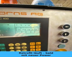 Maschine: JORNS NL100-SM-CNC400-6x1,25 Schwenkbiegemaschinen