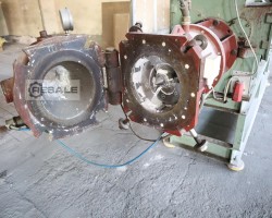 Maschine: VEB KER GöRLITZ PVP 25 Schneckenpresse/ Vakuum-Strangpresse (Plodder)