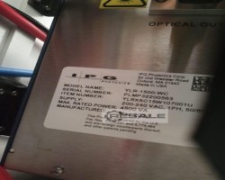 Maschine: GENESIS IPG YLR-1500-WC Verschiedene Maschinen