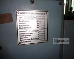Maschine: MATRA 1t Hydraulische Einständerpressen