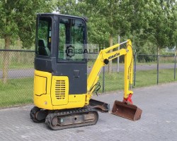 Maschine: KOMATSU PC16R-3HS Minibagger