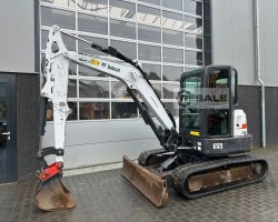 Maschine: BOBCAT E55 Minibagger