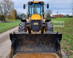 Maschine: JCB 4CX baggerlader (Baujahr 2015) Radlader