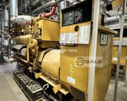 Maschine: CAT CHP 2xG3516C Gas Generator Blockheizkraftwerke (BHKW)