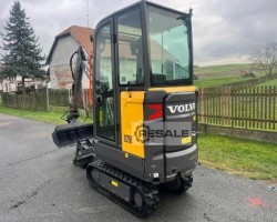 Maschine: VOLVO EC 15e 3-Zylinder 16 PS Minibagger