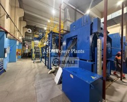 Maschine: WARTSILA 2x20V34DF Tri-Fuel CHP 19.5MW/ Gasgeneratoren