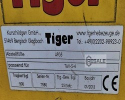 Maschine: TIGER TAV-5-4 Balkentraverse Krantraverse