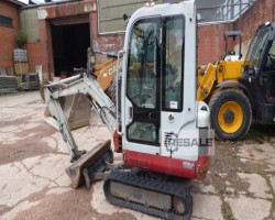 Maschine: TAKEUCHI TB 016 Minibagger
