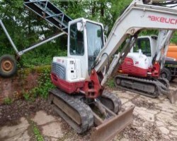 Maschine: TAKEUCHI TB 250 Kettenbagger
