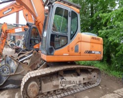 Maschine: DOOSAN EX CA DX 225 LC Kettenbagger