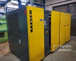 Maschine: KAESER FSG520-2W Setze Luftkompressor mit Lufttrockner ein