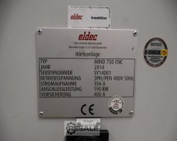 Maschine: ELDEC Mind 750 CNC Induktionsanlagen