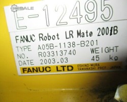 Maschine: FANUC LR Mate 200iB R-J3iB Industrieroboter