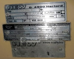 Maschine: KEMPER RR 160 L/84 S Rührmaschinen