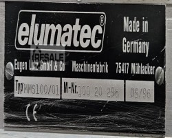 Maschine: ELUMATEC MMS 100 Längenanschlag