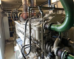 Maschine: DEUTZ MWM TBD 620 V16 Diesel Notstrom 2.300 KVA / 1.844 KW