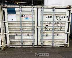 Maschine: OFFEN 20 feet  Seecontainer