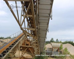 Maschine: BLEICHERT 31.000 mm / 500 mm Förderbänder