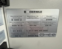 Maschine: HERMLE B 300 U Universalbearbeitungszentren