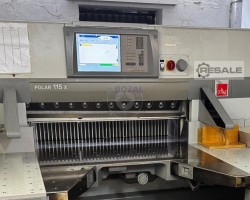 Maschine: POLAR 115 X Papierschneidemaschinen