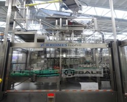 Maschine: KRONES ROUND GLASS LINE Flaschenabfüllanlagen
