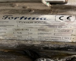 Maschine: FORTUNA / KöVY Primus K6/4 - Kövy KA 1/6 Brötchenanlagen