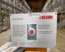 Maschine: DEXION Speedlock P90 Schwerlastregale