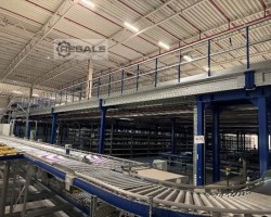Maschine:  Stahlbaulagerbühne Lagerbühne / Mezzanine ca. 2.960m2,