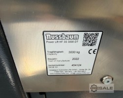 Maschine: NUSSBAUM Power Lift HF 3S 3000 DT Säulen-Hebebühne